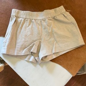 JCrew pull-on shorts with elastic band, Size 2